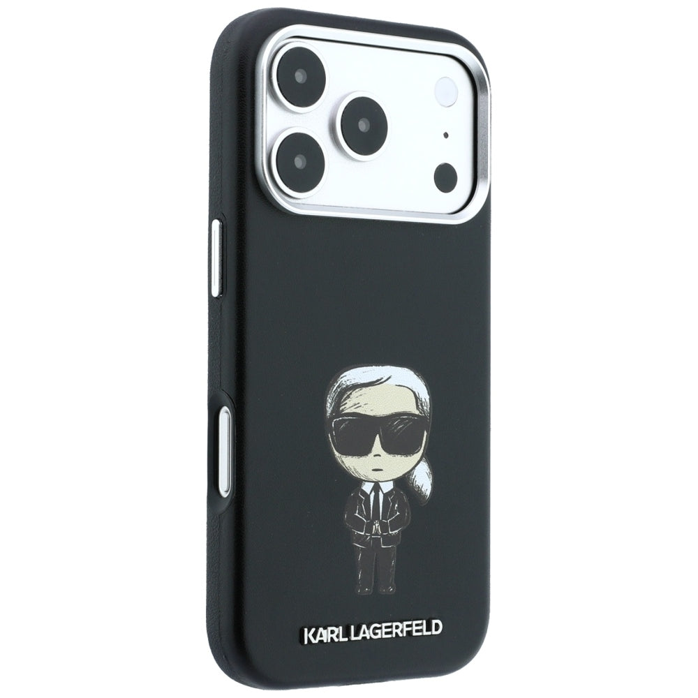 Husa de protectie Karl Lagerfeld compatibil cu iPhone 18 Pro / iPhone 17 Pro, Negru