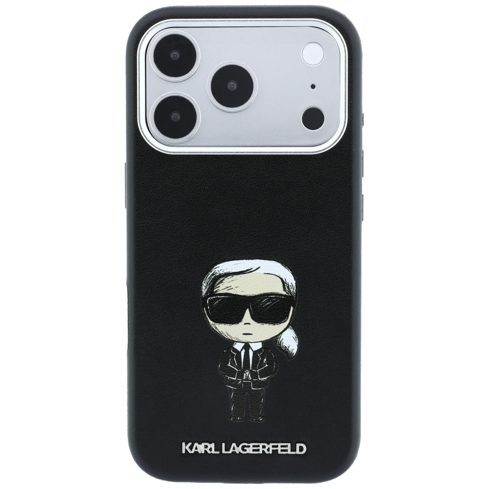 Husa de protectie Karl Lagerfeld compatibil cu iPhone 18 Pro / iPhone 17 Pro, Negru