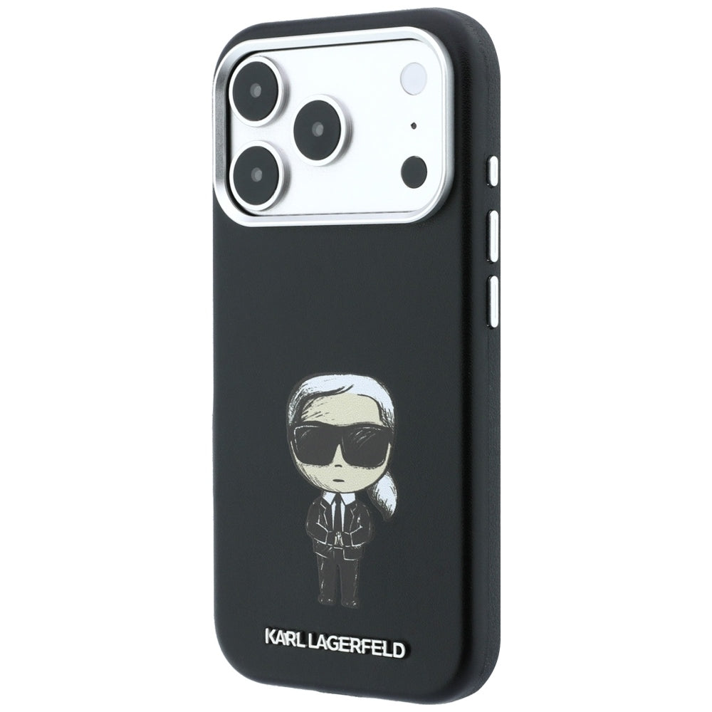 Husa de protectie Karl Lagerfeld compatibil cu iPhone 18 Pro / iPhone 17 Pro, Negru