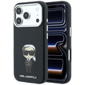 Husa de protectie Karl Lagerfeld compatibil cu iPhone 18 Pro / iPhone 17 Pro, Negru
