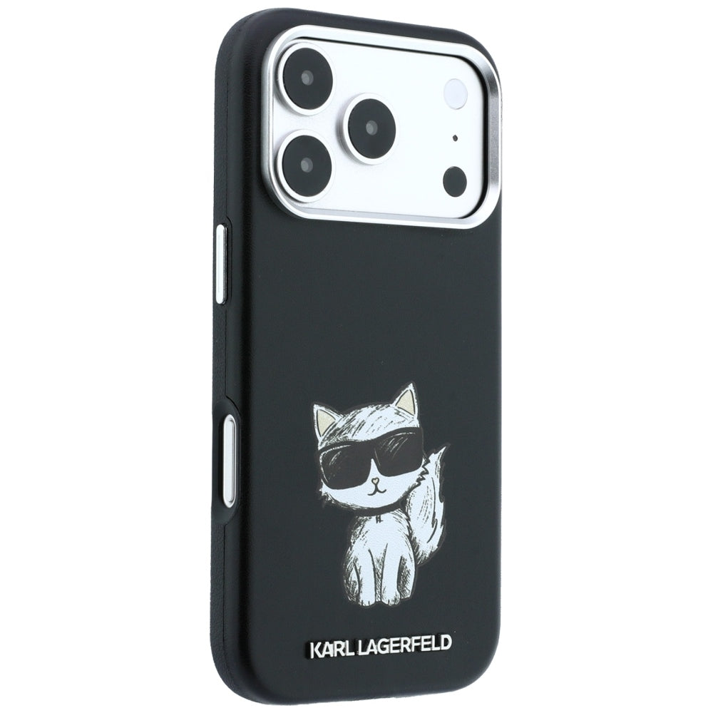 Husa de protectie Karl Lagerfeld compatibil cu iPhone 18 Pro / iPhone 17 Pro, Negru