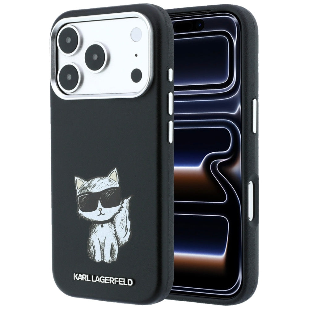 Husa de protectie Karl Lagerfeld compatibil cu iPhone 18 Pro / iPhone 17 Pro, Negru