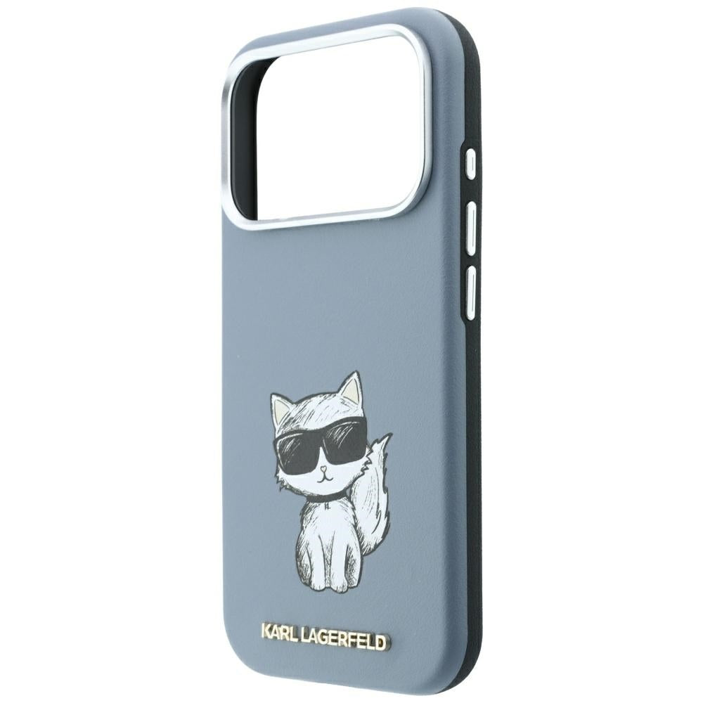 Husa de protectie Karl Lagerfeld compatibil cu iPhone 18 Pro / iPhone 17 Pro, Albastru