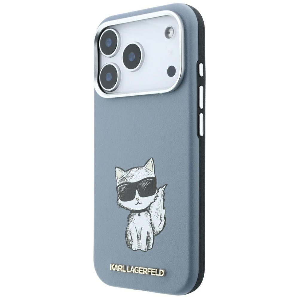 Husa de protectie Karl Lagerfeld compatibil cu iPhone 18 Pro / iPhone 17 Pro, Albastru