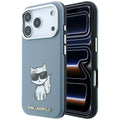 Husa de protectie Karl Lagerfeld compatibil cu iPhone 18 Pro / iPhone 17 Pro, Albastru