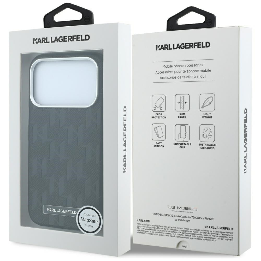 Husa de protectie Karl Lagerfeld compatibil cu iPhone 17 Pro Max / iPhone 18 Pro Max, Negru