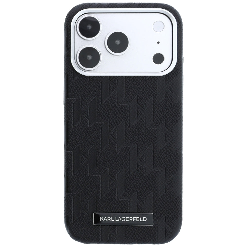 Husa de protectie Karl Lagerfeld compatibil cu iPhone 17 Pro Max / iPhone 18 Pro Max, Negru