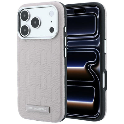 Husa de protectie Karl Lagerfeld compatibil cu iPhone 17 Pro Max / iPhone 18 Pro Max, Roz