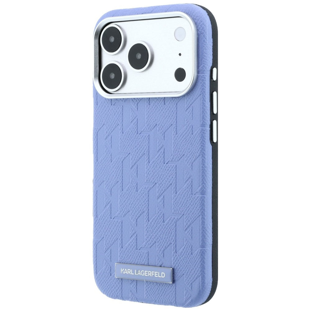 Husa de protectie Karl Lagerfeld compatibil cu iPhone 18 Pro / iPhone 17 Pro, Albastru