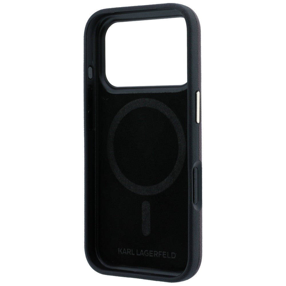 Husa de protectie Karl Lagerfeld compatibil cu iPhone 18 Pro / iPhone 17 Pro, Bordo
