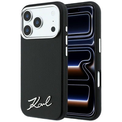 Husa de protectie Karl Lagerfeld compatibil cu iPhone 18 Pro Max / iPhone 17 Pro Max, Negru