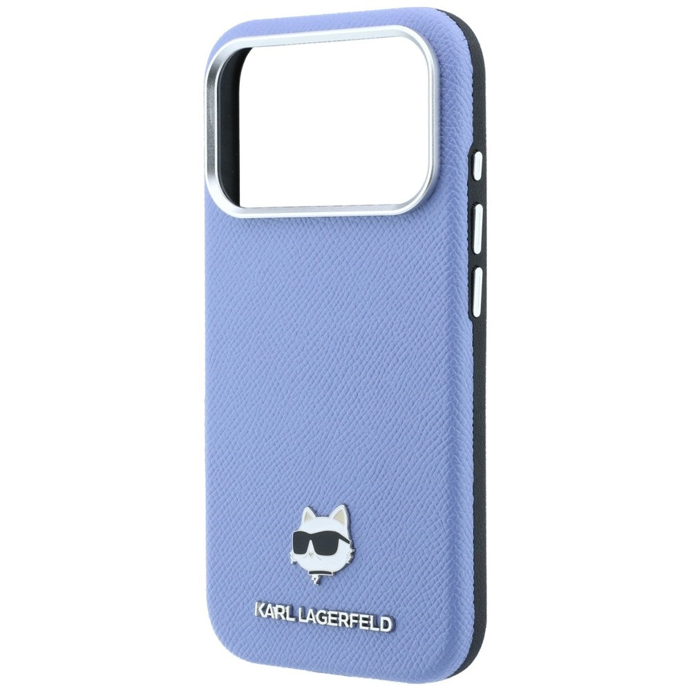 Husa de protectie Karl Lagerfeld compatibil cu iPhone 18 Pro / iPhone 17 Pro, Albastru