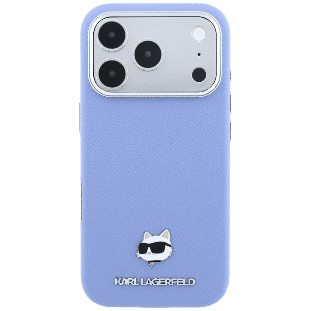 Husa de protectie Karl Lagerfeld compatibil cu iPhone 18 Pro / iPhone 17 Pro, Albastru