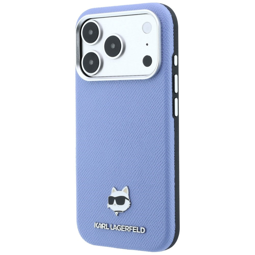 Husa de protectie Karl Lagerfeld compatibil cu iPhone 18 Pro / iPhone 17 Pro, Albastru