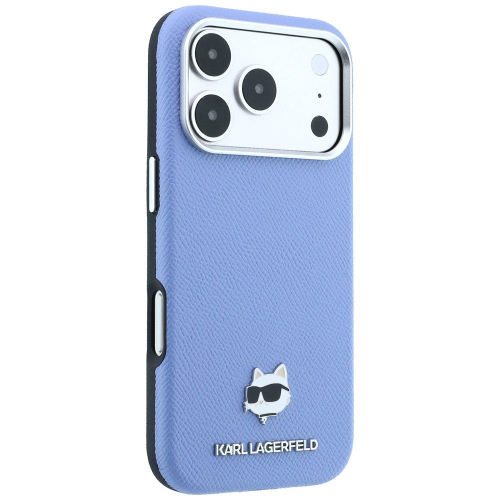 Husa de protectie Karl Lagerfeld compatibil cu iPhone 18 Pro / iPhone 17 Pro, Albastru