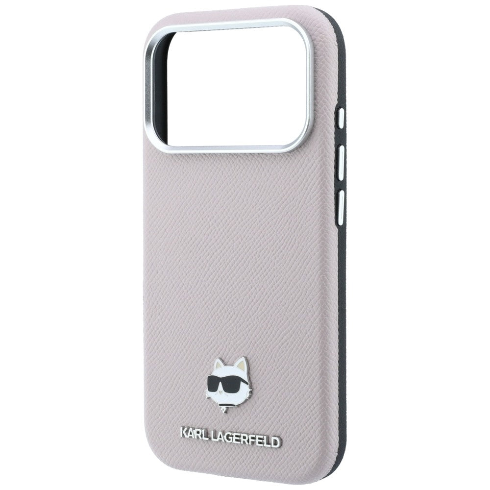Husa de protectie Karl Lagerfeld compatibil cu iPhone 18 Pro Max / iPhone 17 Pro Max, Roz