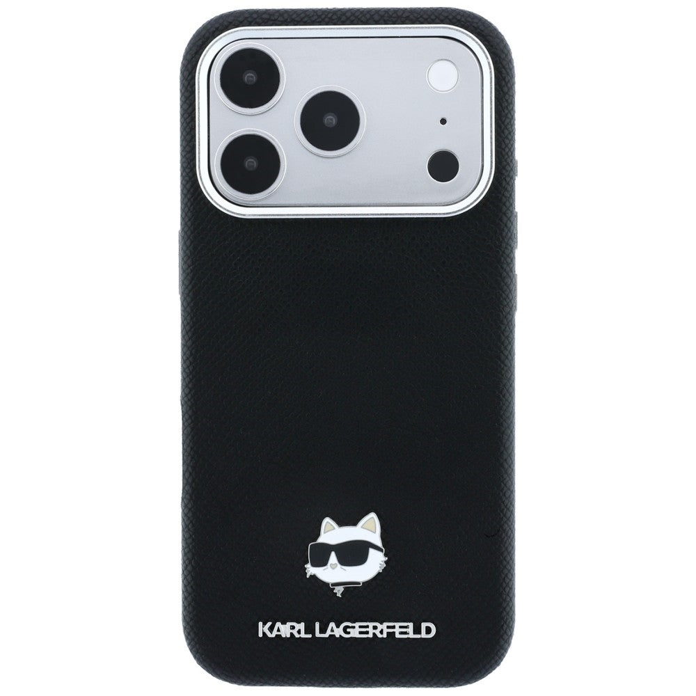 Husa de protectie Karl Lagerfeld compatibil cu iPhone 18 Pro / iPhone 17 Pro, Negru