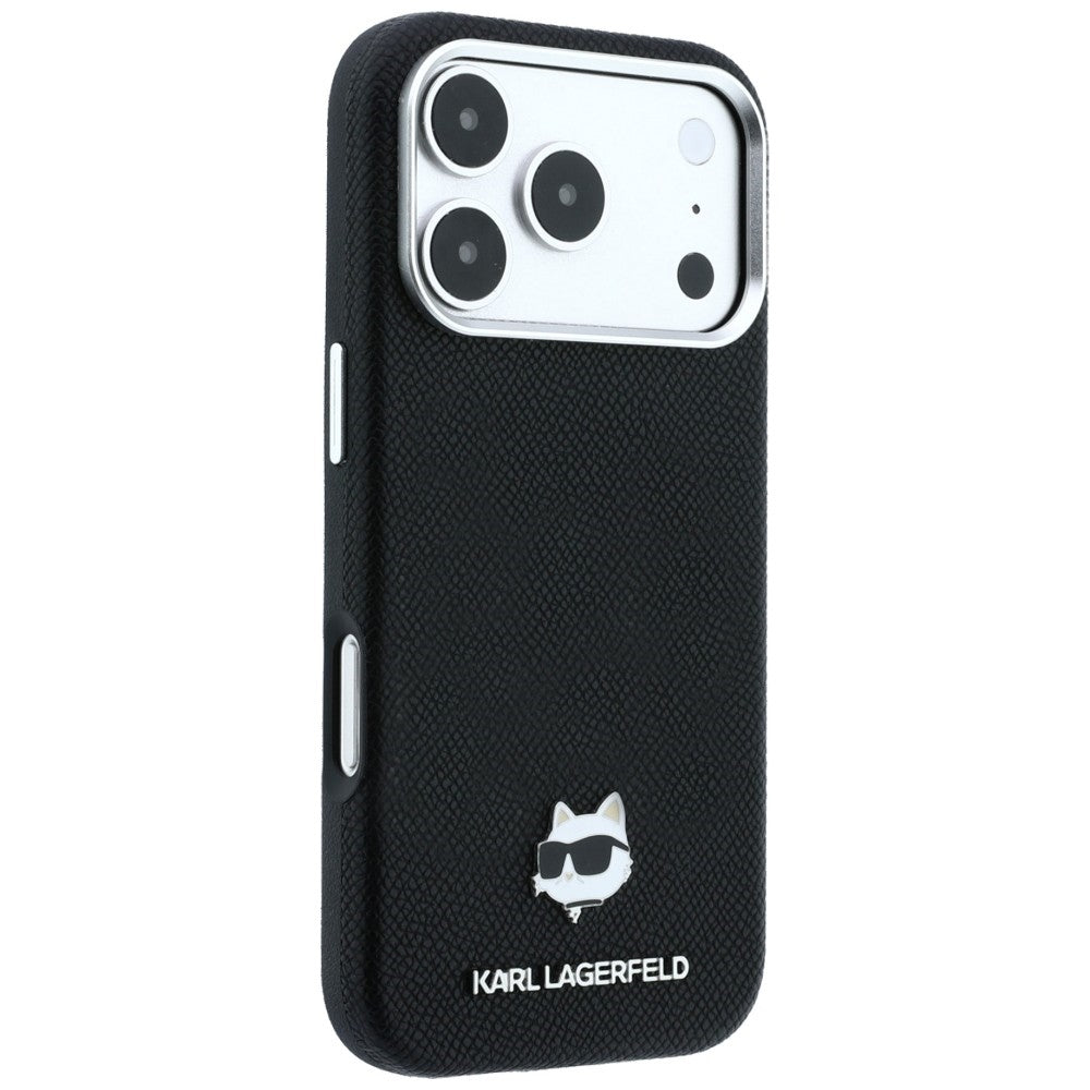 Husa de protectie Karl Lagerfeld compatibil cu iPhone 18 Pro / iPhone 17 Pro, Negru