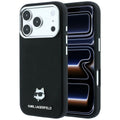 Husa de protectie Karl Lagerfeld compatibil cu iPhone 18 Pro / iPhone 17 Pro, Negru