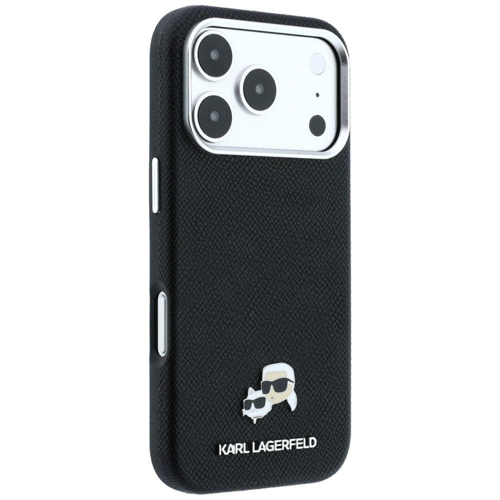 Husa de protectie Karl Lagerfeld compatibil cu iPhone 18 Pro / iPhone 17 Pro, Negru