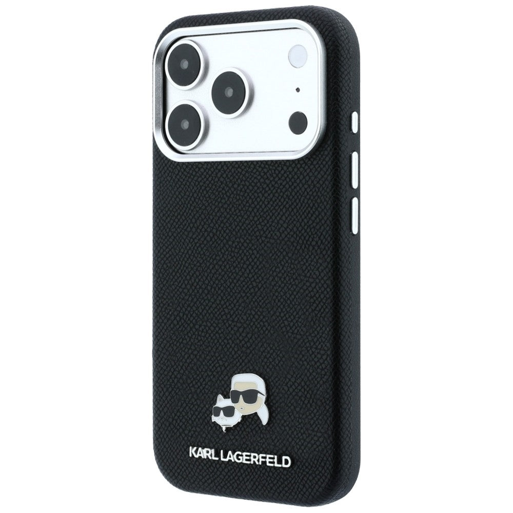 Husa de protectie Karl Lagerfeld compatibil cu iPhone 18 Pro / iPhone 17 Pro, Negru