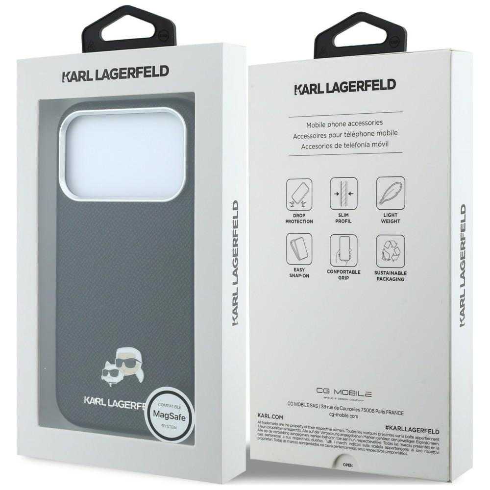 Husa de protectie Karl Lagerfeld compatibil cu iPhone 18 Pro Max / iPhone 17 Pro Max, Negru