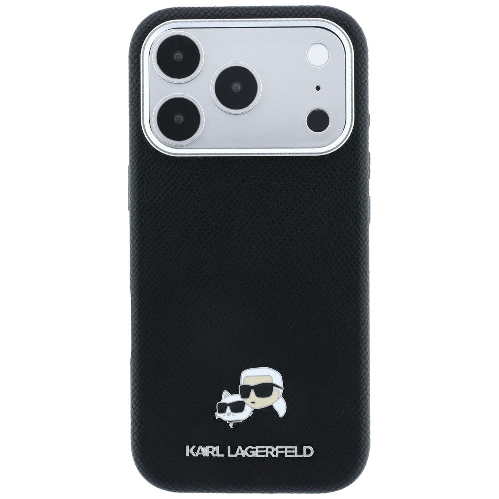 Husa de protectie Karl Lagerfeld compatibil cu iPhone 18 Pro Max / iPhone 17 Pro Max, Negru