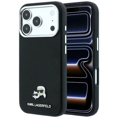Husa de protectie Karl Lagerfeld compatibil cu iPhone 18 Pro Max / iPhone 17 Pro Max, Negru