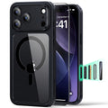 Husa de protectie ESR Classic Hybrid compatibil cu iPhone 17 Pro Max / iPhone 18 Pro Max, Negru Transparent