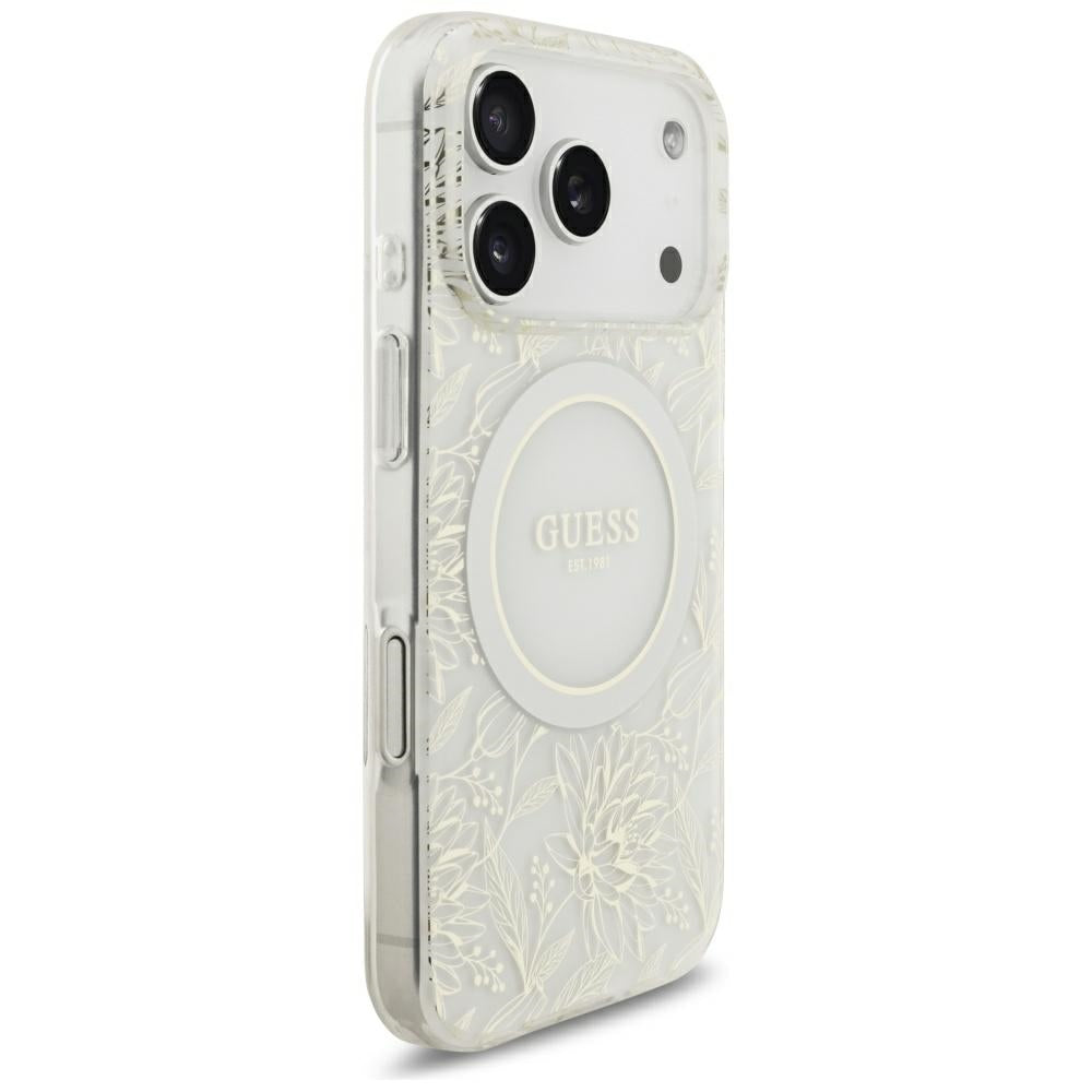 Husa de protectie Guess compatibil cu iPhone 17 Pro Max / iPhone 18 Pro Max, Alb