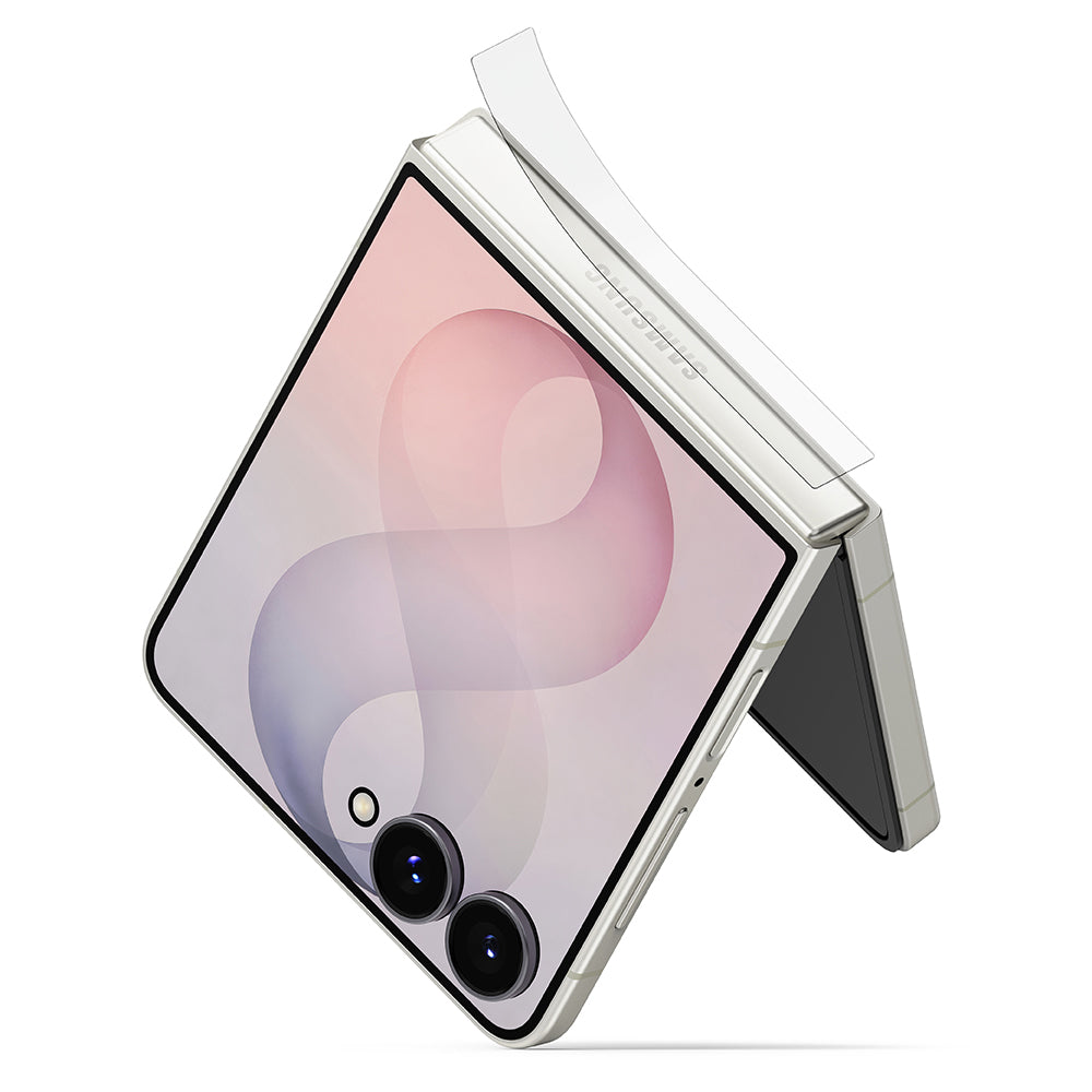 Folie de protectie Ringke compatibil cu Samsung Galaxy Z Flip8, Transparent