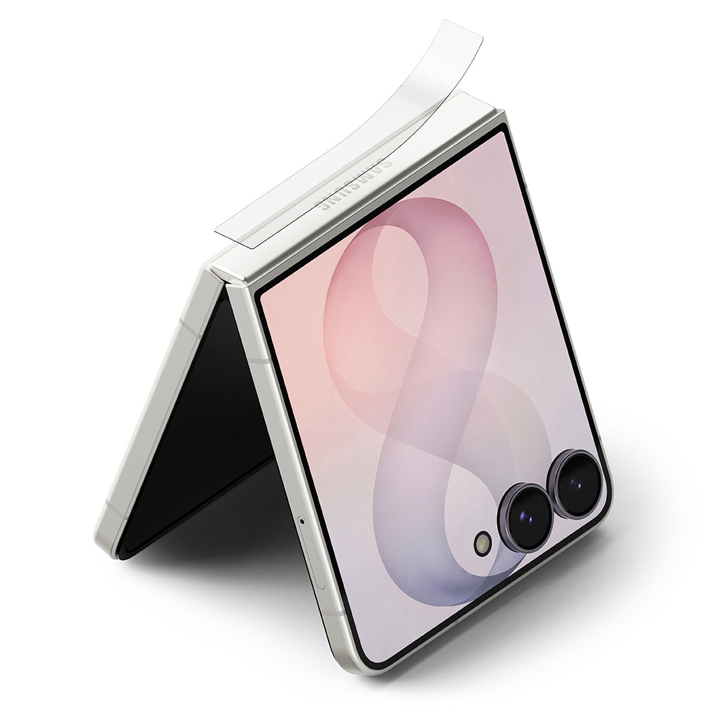 Folie de protectie Ringke compatibil cu Samsung Galaxy Z Flip8, Transparent