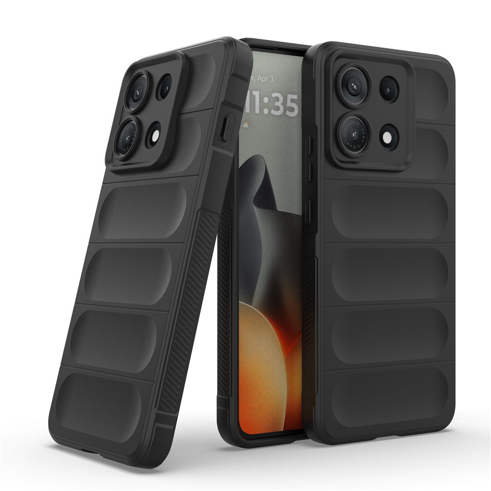 Husa de protectie Techsuit Magic Shield compatibil cu Motorola Edge 70 Max, Negru
