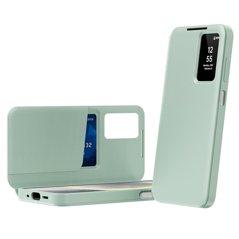 Husa de protectie Techsuit SmartView compatibil cu Samsung Galaxy A27 5G, Verde