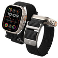 Curea pentru Apple Watch 12/11/10/9/8/7/SE (3/2/1 Gen)/6/5/4/(44mm/45mm)/ Ultra 4/3/2/1 (46mm/49mm) - Spigen DuraPro Flex (AMP02465) - Black