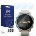 Folie de protectie smartwatch 3mk compatibil cu Garmin Fenix 9 43mm, Transparent