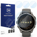 Folie de protectie smartwatch 3mk compatibil cu Garmin Fenix 9 47mm, Transparent