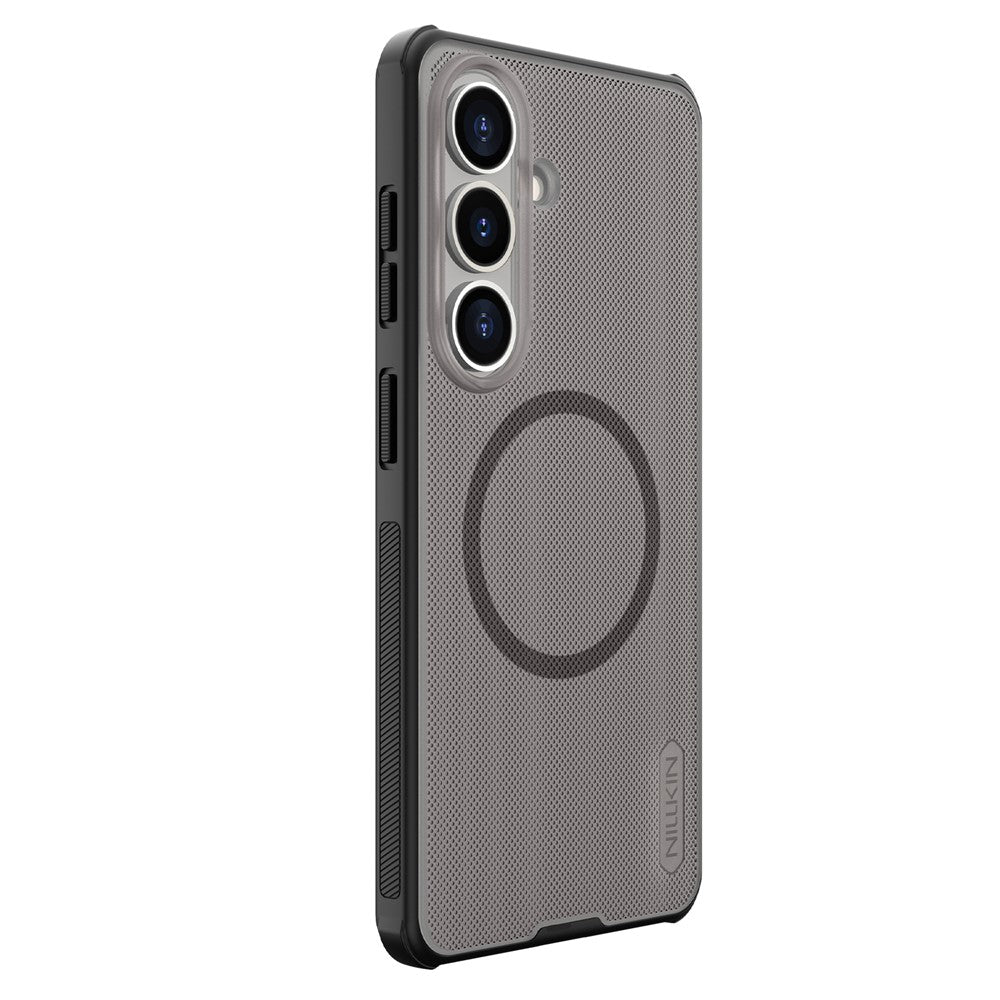 Husa de protectie Nillkin Super Frosted Shield Pro Magnetic compatibil cu Samsung Galaxy S26 FE, Negru Transparent