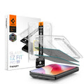 Folie de protectie Spigen Glas.tR EZ-FIT Pro HD compatibil cu iPhone Duo, Privacy