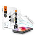 Folie de protectie Spigen Glas.tR EZ-FIT Pro HD compatibil cu iPhone Duo, Transparent