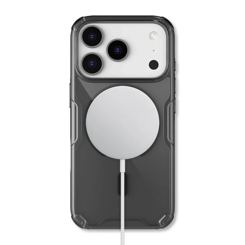 Husa de protectie Nillkin Nature TPU Pro compatibil cu iPhone 17 Pro Max / iPhone 18 Pro Max, Negru