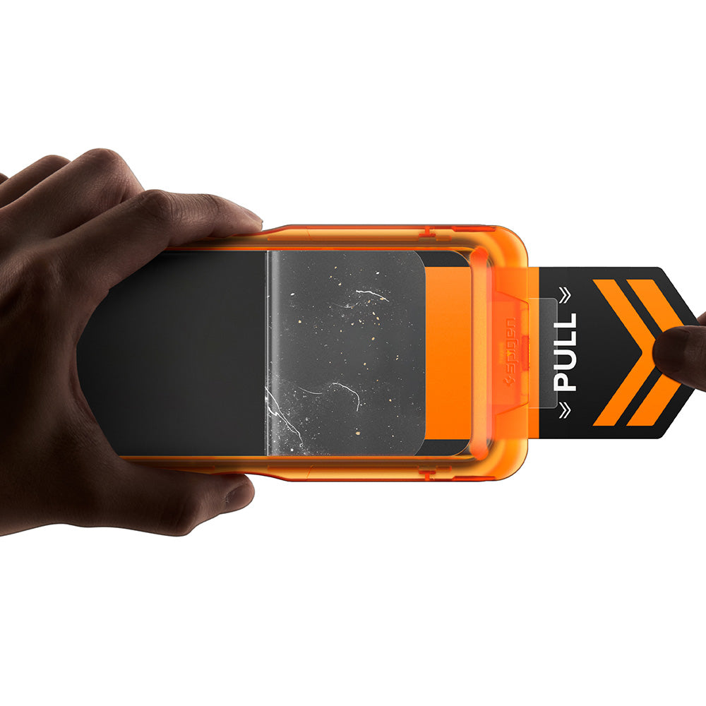 Folie de protectie Spigen Glas.tR AlignMaster S compatibil cu iPhone 18 Pro / iPhone 17 Pro, Transparent