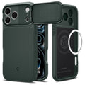 Husa de protectie Spigen Optik Armor compatibil cu iPhone 18 Pro / iPhone 17 Pro, Verde