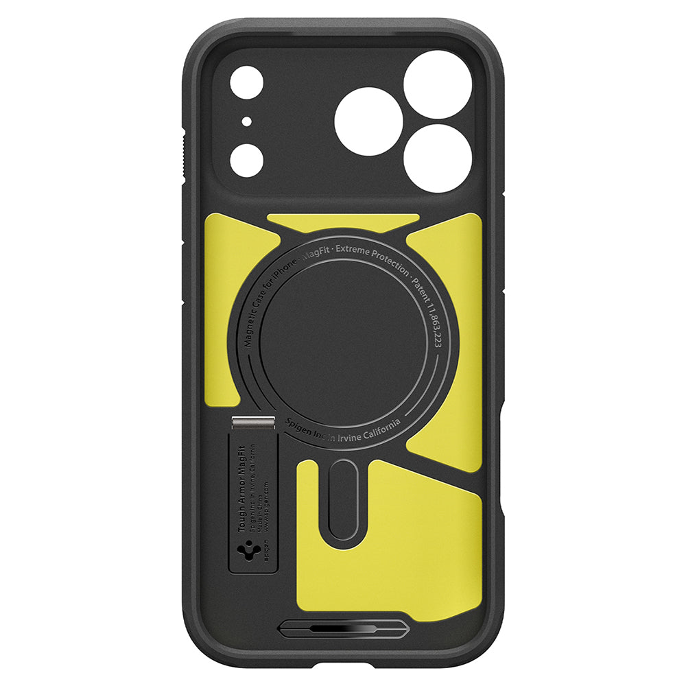 Husa de protectie Spigen Tough Armor compatibil cu iPhone 18 Pro / iPhone 17 Pro, Gri