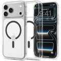 Husa de protectie Spigen Ultra Hybrid compatibil cu iPhone 17 Pro Max / iPhone 18 Pro Max, Gri