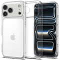 Husa de protectie Spigen Ultra Hybrid compatibil cu iPhone 17 Pro / iPhone 18 Pro, Transparent