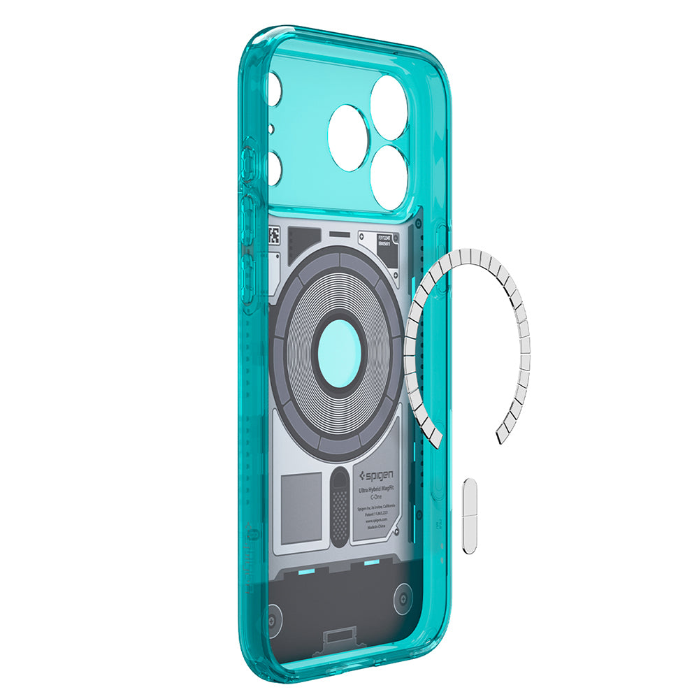 Husa de protectie Spigen Ultra Hybrid compatibil cu iPhone 17 Pro Max / iPhone 18 Pro Max, Albastru