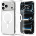 Husa de protectie Spigen Ultra Hybrid compatibil cu iPhone 18 Pro / iPhone 17 Pro, Alb