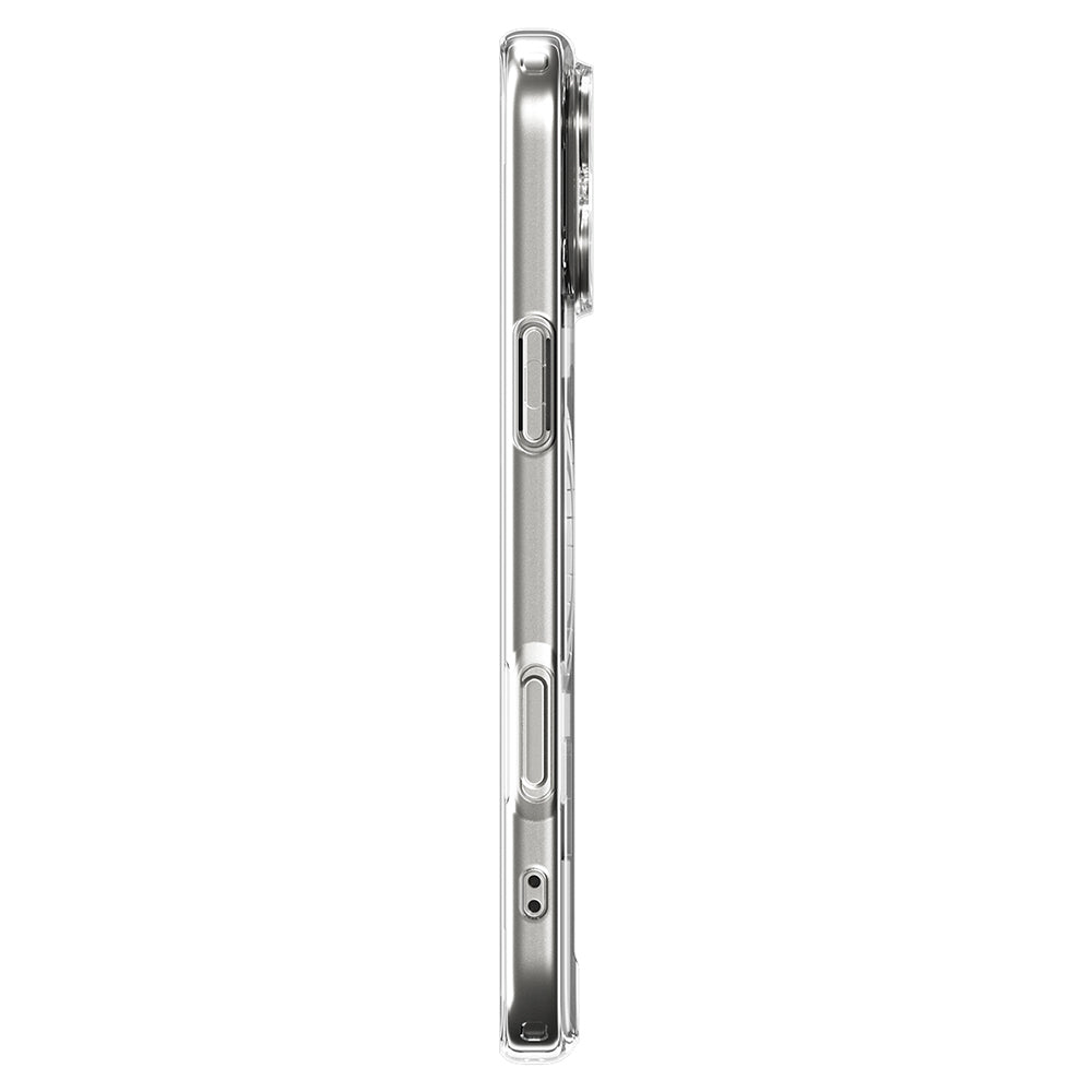 Husa pentru iPhone 18 Pro / iPhone 17 Pro - Spigen Ultra Hybrid Zero One MagSafe (ACS12164) - Natural Titanium
