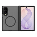 Husa de protectie Nillkin Super Frosted Shield Fold Magnetic compatibil cu Samsung Galaxy Z Fold8, Negru Transparent